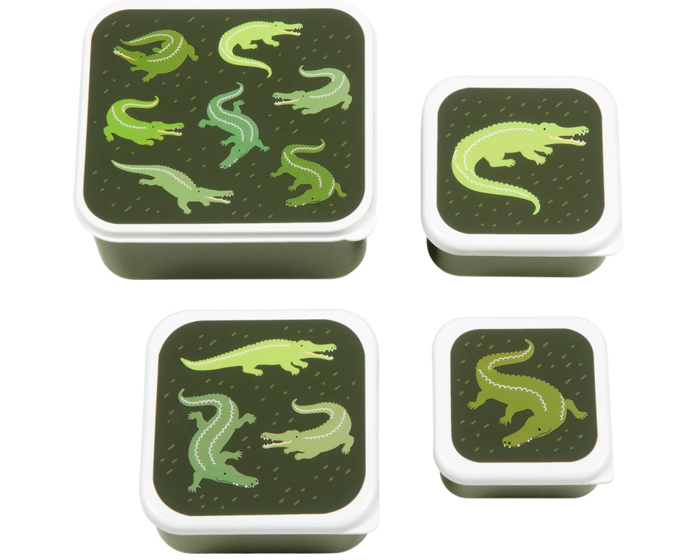 ALLC Lunch & snack box set SBSEVR59 Krokodil
