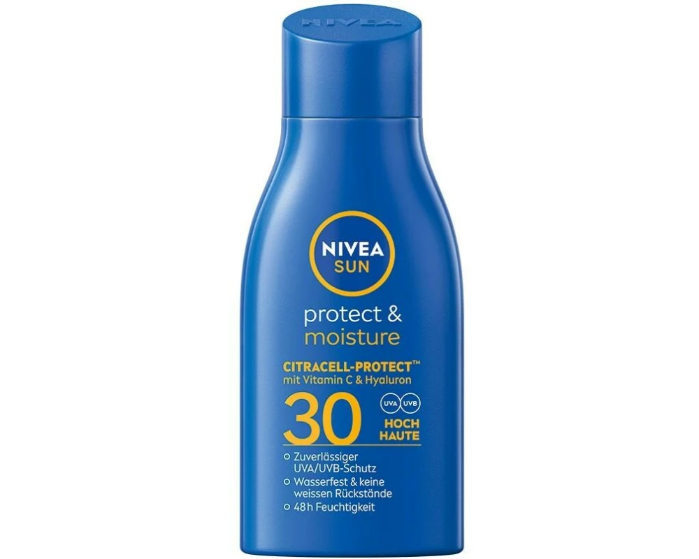 NIVEA SUN Sonnencreme Milk Protect and Moisture Mini 30 ml