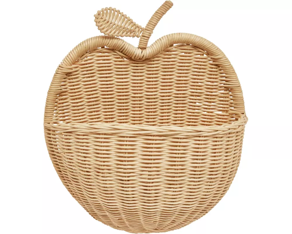 OYOY Spielzeugkorb Apple zum Aufhängen 35 cm