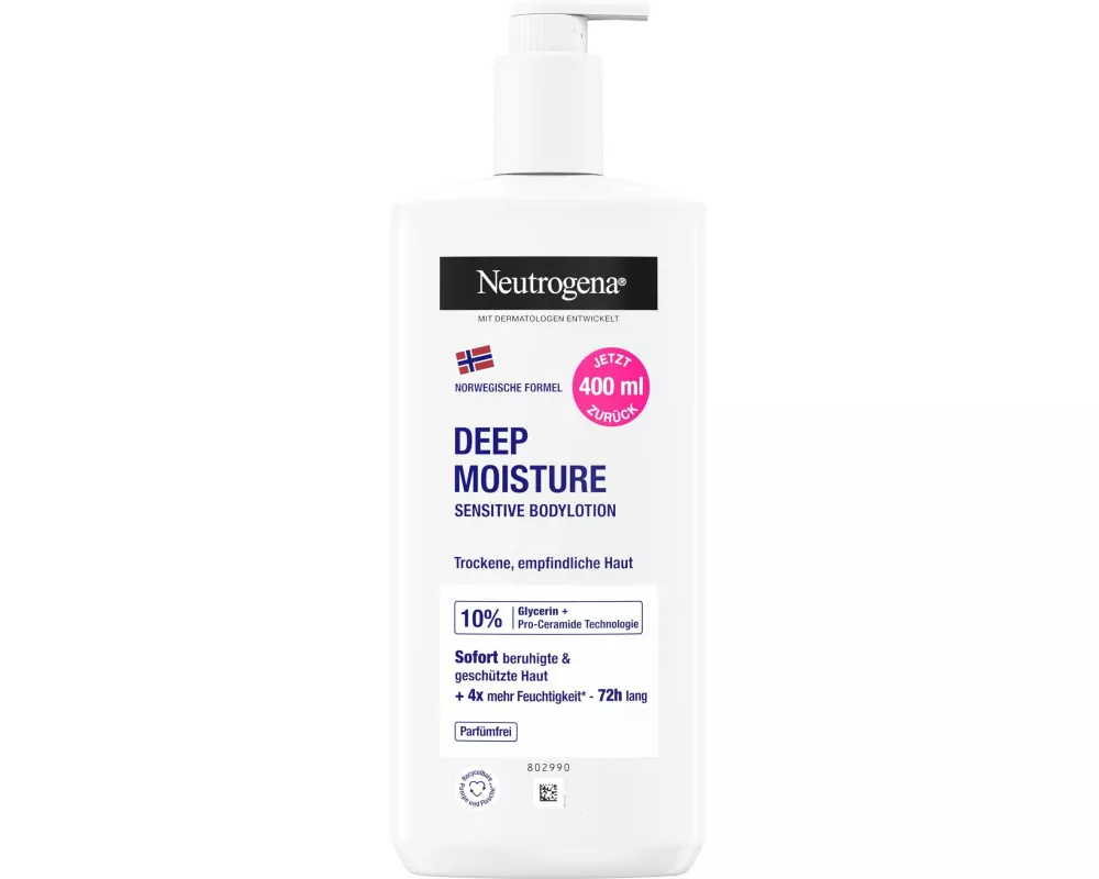 Neutrogena Body Lotion Deep Moisture Sensitive 400 ml