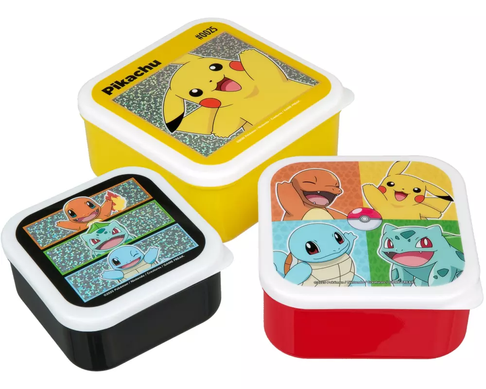 Undercover Lunchbox Pokemon 3er-Set