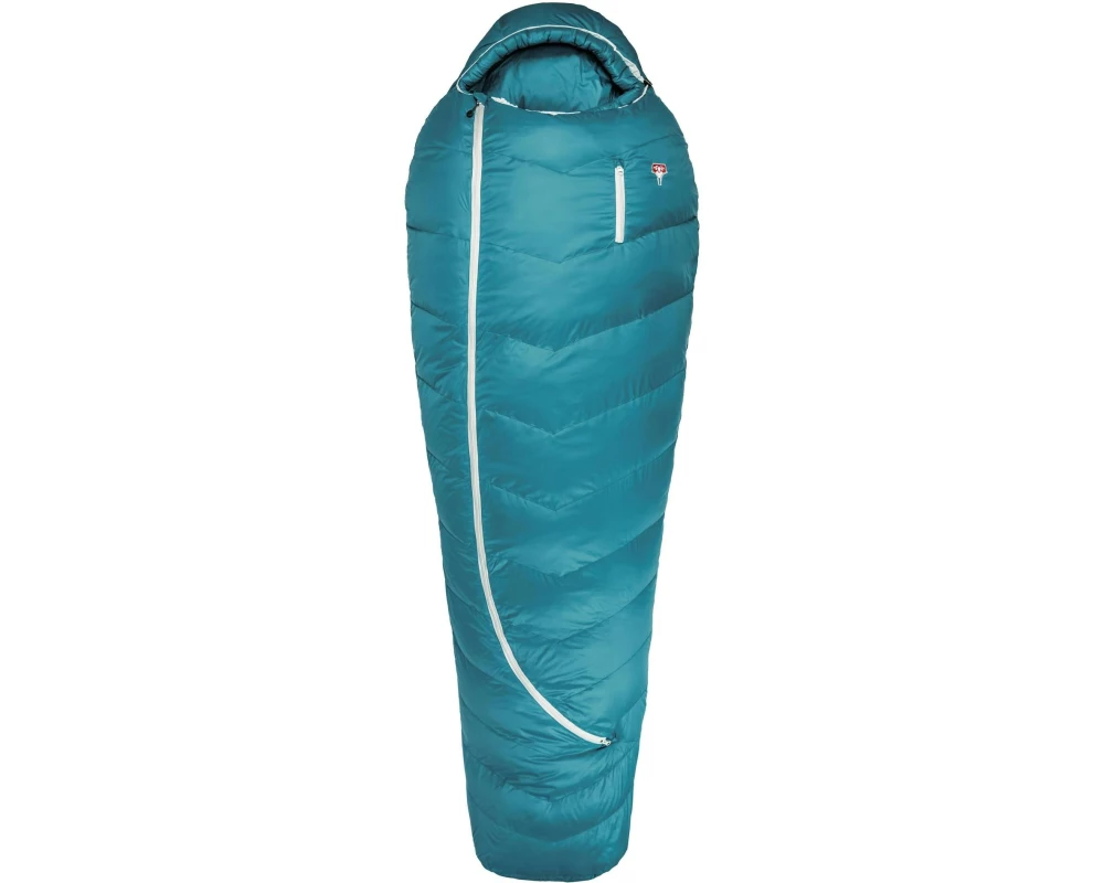 Grüezi Bag Schlafsack Biopod DownWool Subzero 175 Nylon, Autumn Blue