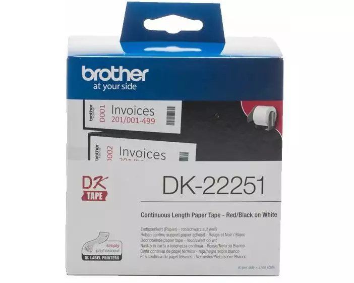 Brother Etikettenrolle DK-22251 Thermo Direct 62 mm x 15.24 m
