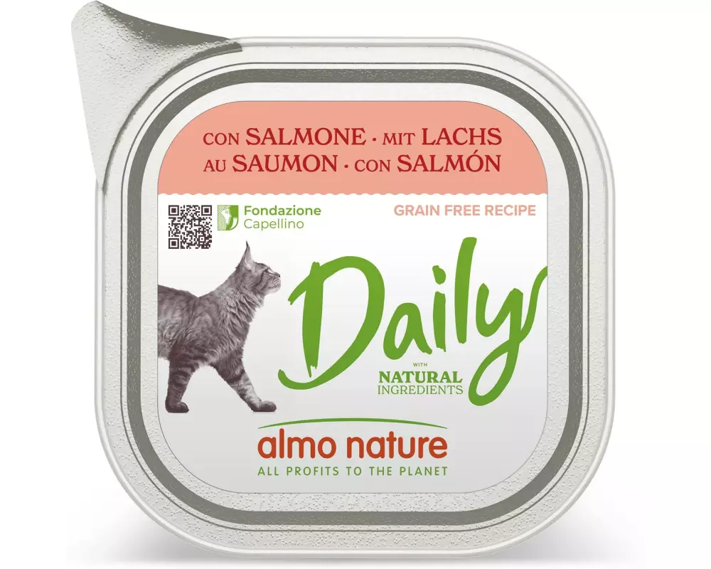 Almo Nature Nassfutter Daily mit Lachs 100g