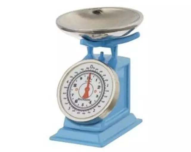 HobbyFun Mini-Utensilien Küchenwaage 2.5 x 3 cm