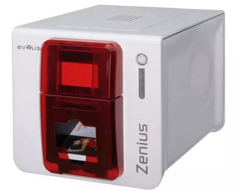 Evolis Kartendrucker Evolis Zenius red Expert USB + Ethernet