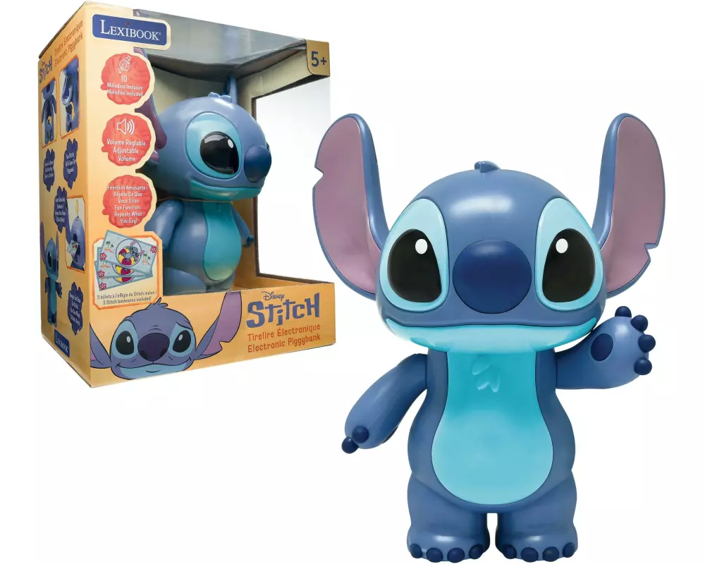 Lexibook Elektronische Spardose Stitch Blau