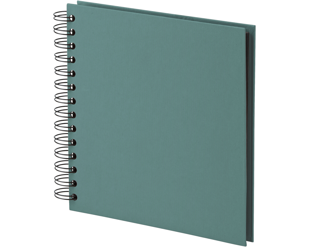 RÖSSLER Fotoalbum 18x18cm 1329452385 opal/schwarz