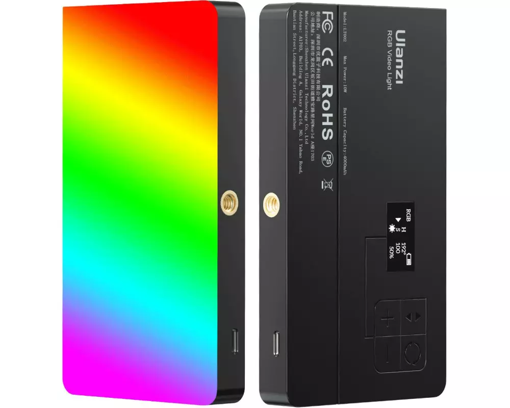 Ulanzi Videoleuchte LED RGB LT002