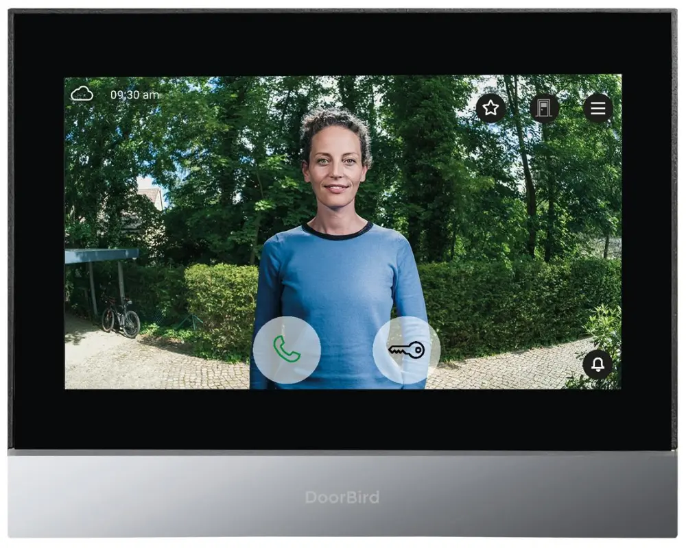 Doorbird IP Video Innenstation A1104T Chrome Finish
