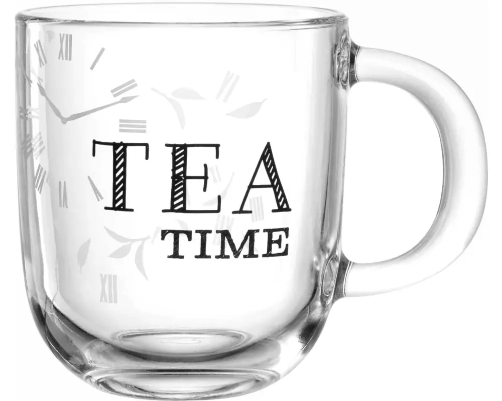 Leonardo Universaltasse Ufficio Tee Time 400 ml, 1 Stück, Transparent