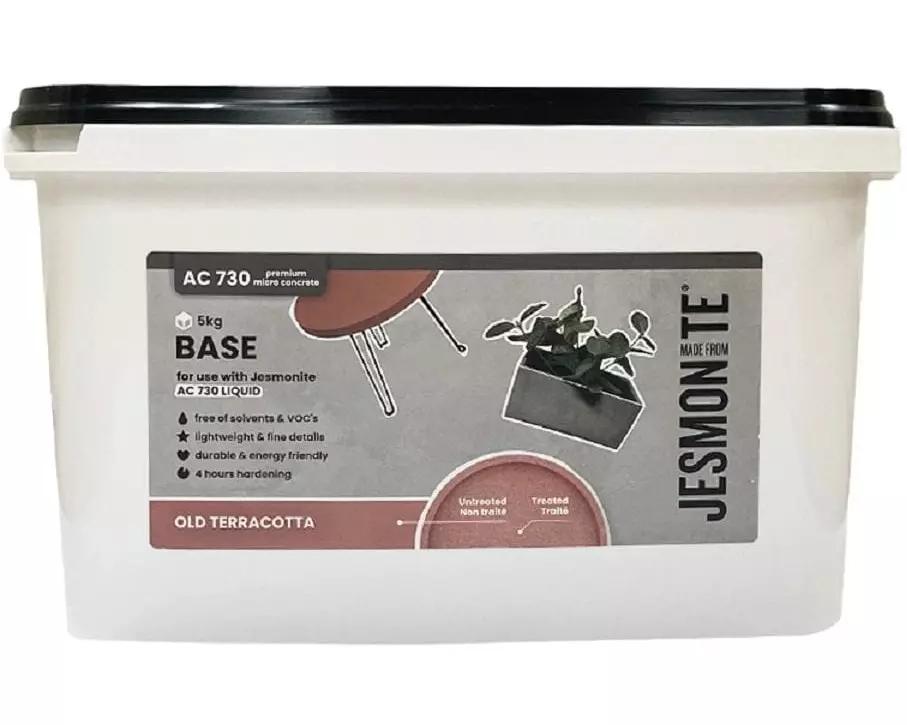 Jesmonite Modelliermasse Zementbasis Pulver AC 730, 5 kg, Terracotta