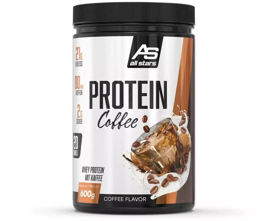 All Stars Pulver Protein Kaffee 600 g