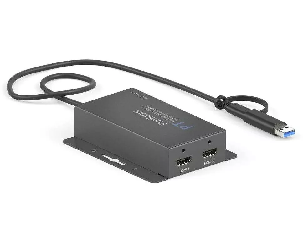 PureLink PureTools Converter 5Gbps USB 3.2 Gen1 Daten in HDMI 2.0b bei 4K 60Hz
