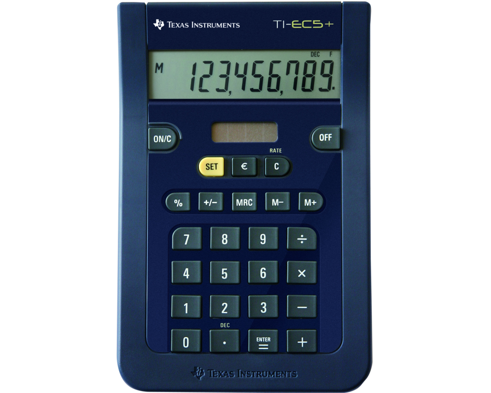 TEXAS INSTRUMENTS Taschenrechner EC5+