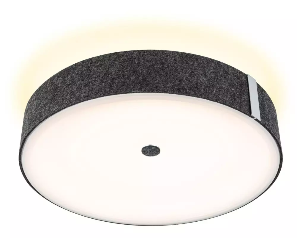 Paulmann LED Deckenleuchte Malika 2700K 29W Anthrazit