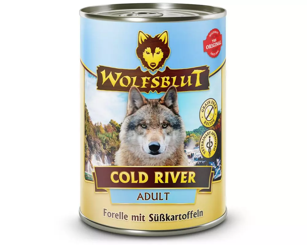 Wolfsblut Nassfutter Dog Cold River, 395 g