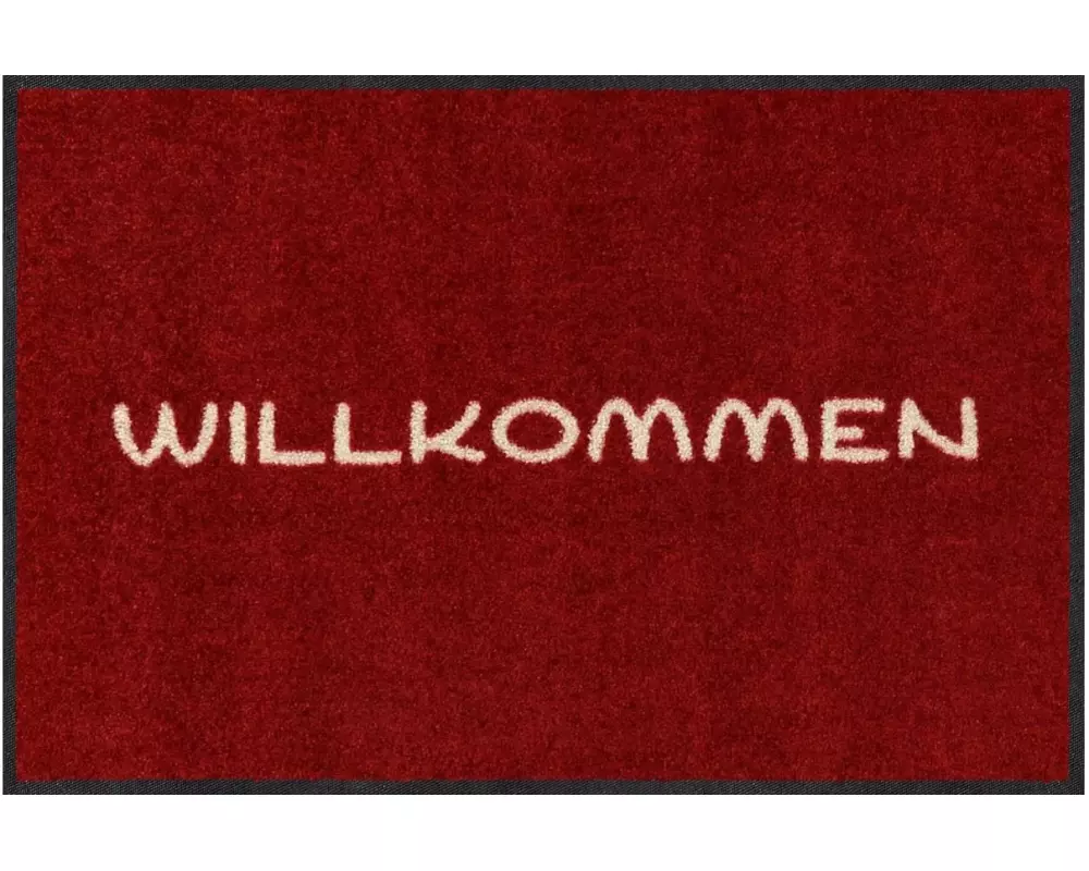 Salonlöwe Fussmatte Willkommen 50 cm x 75 cm