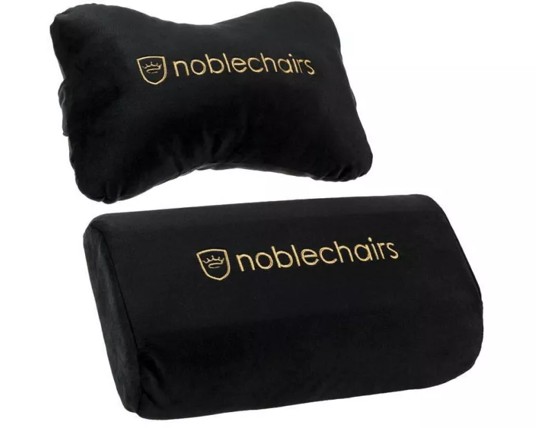 noblechairs Kissenset EPIC/HERO/ICON Schwarz/Gold