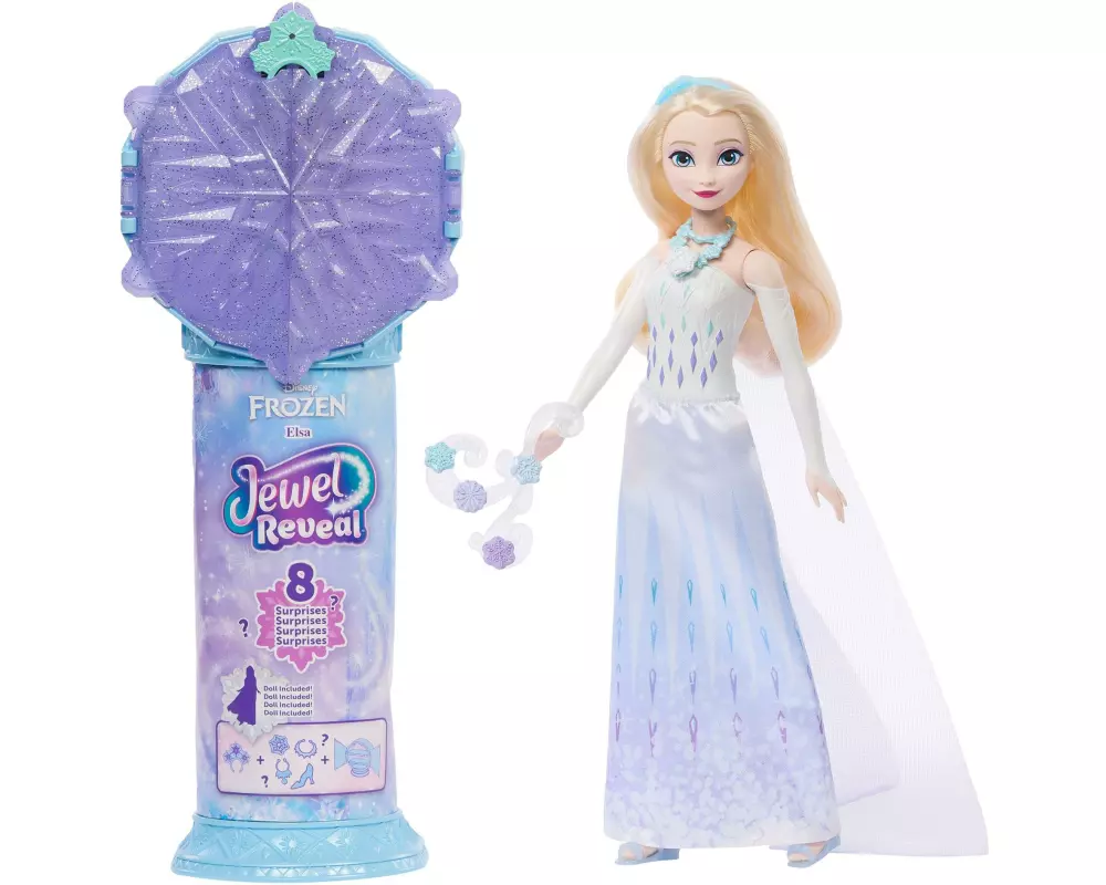 Disney Frozen Puppe Die Eiskönigin Juwel Reveal Elsa