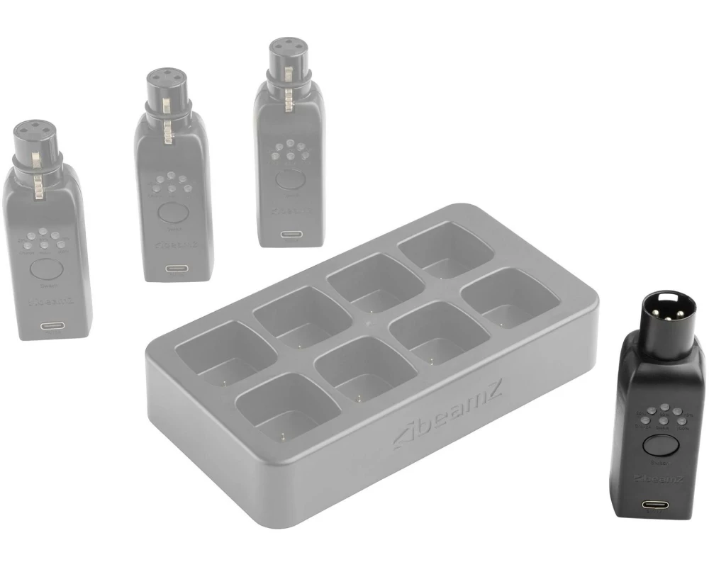 BeamZ Pro EazyLink-TX Kabelloser DMX-Sender mit integriertem Akku
