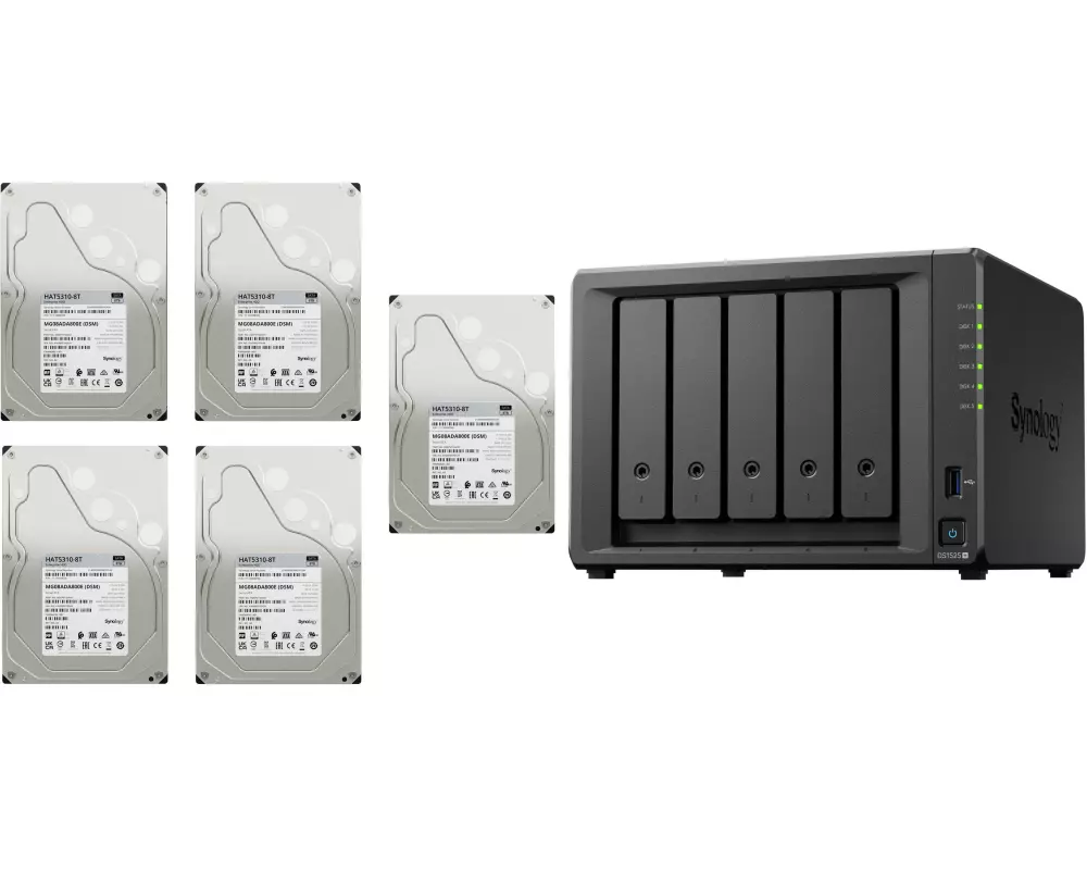 Synology NAS DiskStation DS1525+ 5-bay