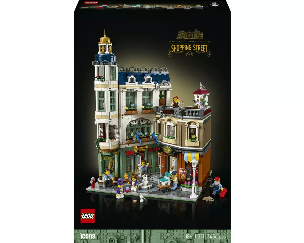 LEGO Icons Einkaufsmeile 11371