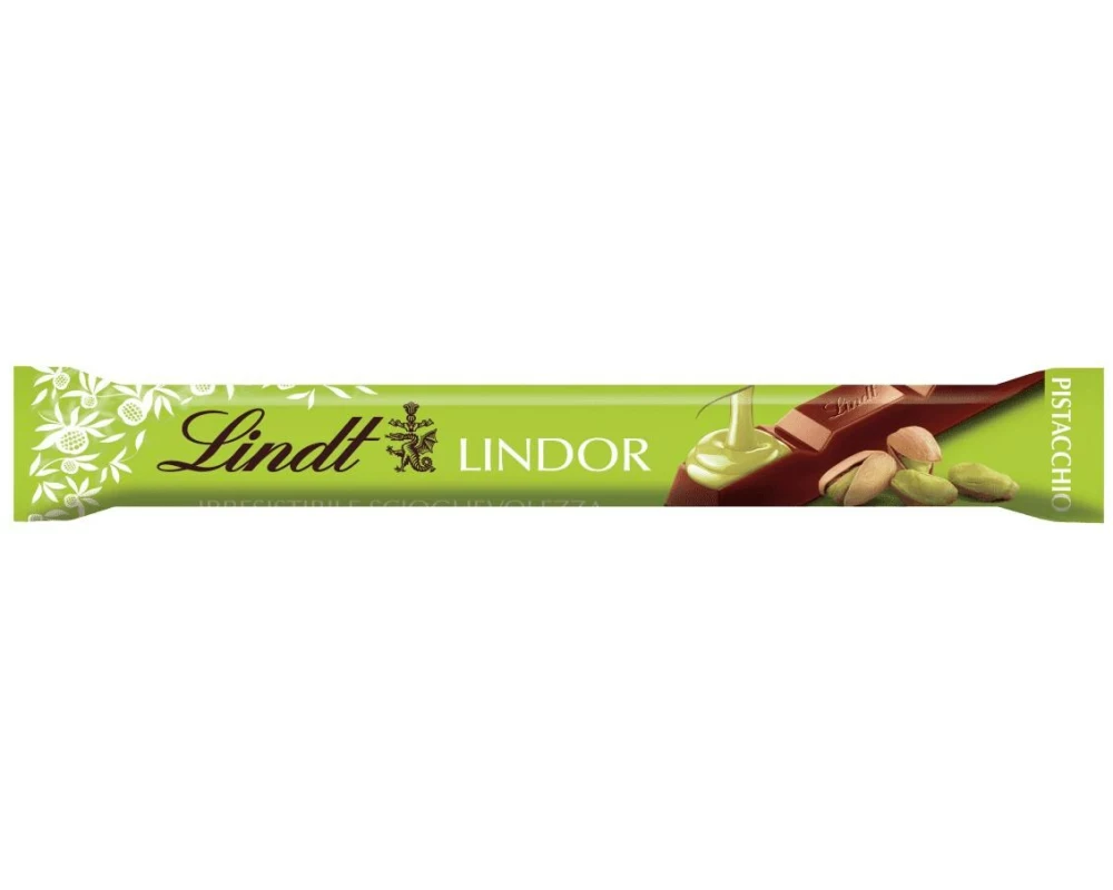 Lindt Schokoladenriegel Lindor Milch Pistazie 24x 38g