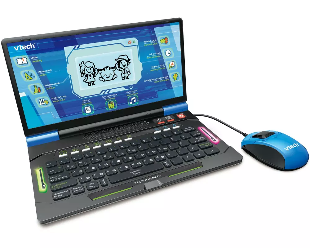 Vtech Explorer Laptop Pro Schwarz