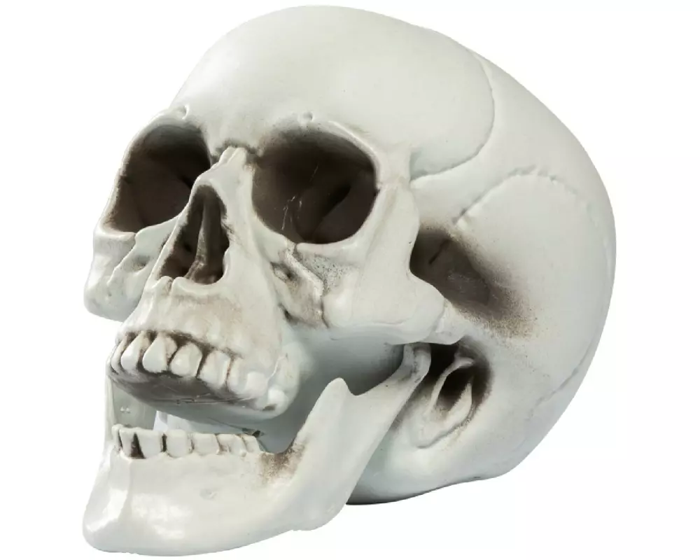 Dekomat AG Halloweenfigur Totenkopf 1 Stück