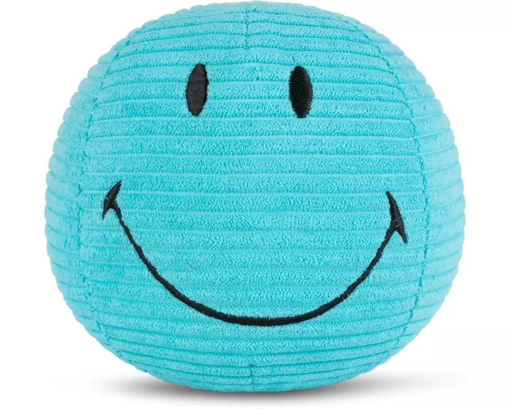 Bon Ton Toys Plüsch Smiley ECO Kordsamt Türkis 13 cm