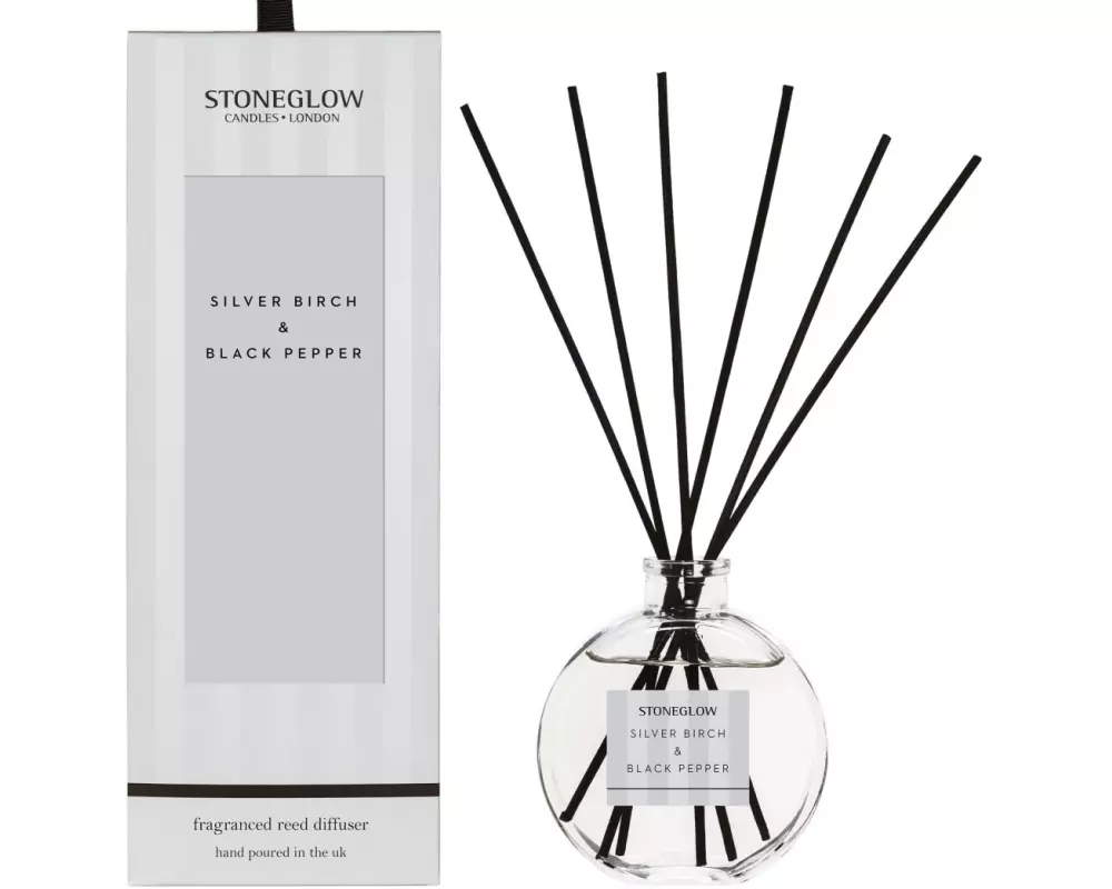 Stoneglow Duftstäbchen Silver Birch & Black Pepper 120 ml