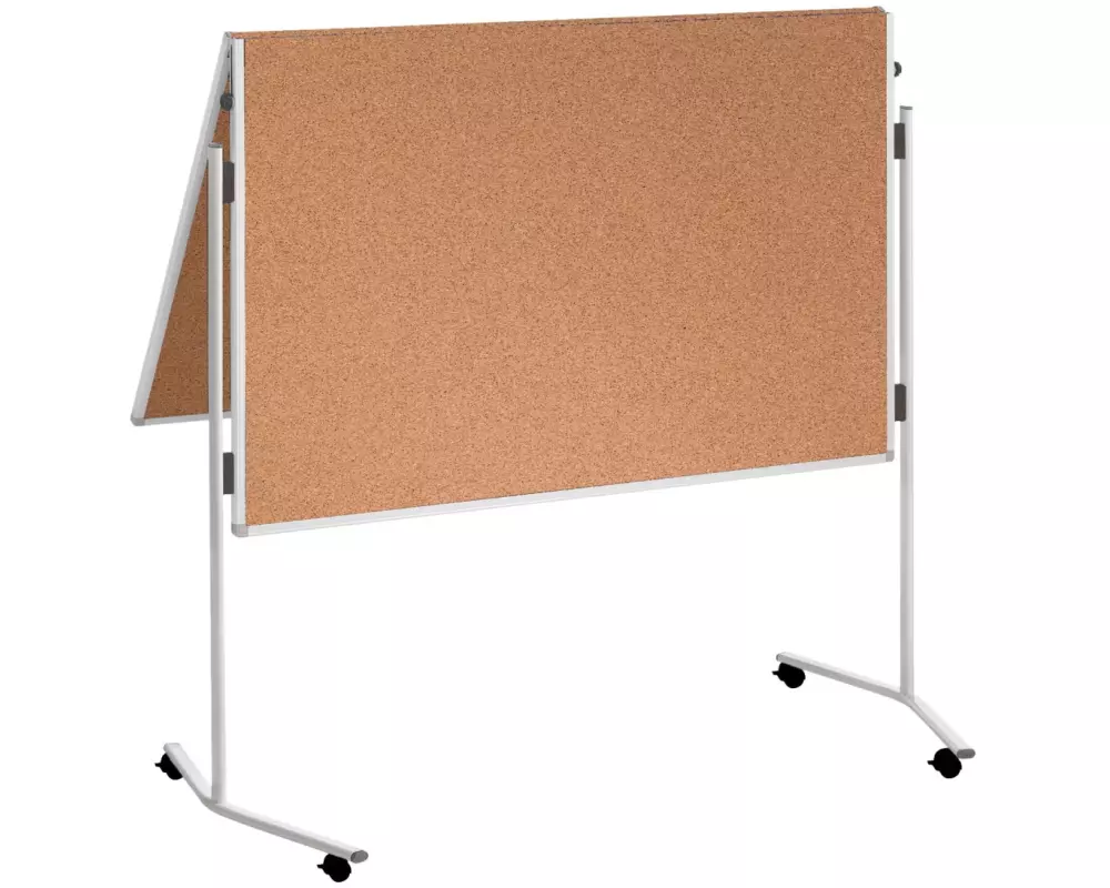Franken Pinnwand Eco 150 cm x 120 cm, Braun, klappbar