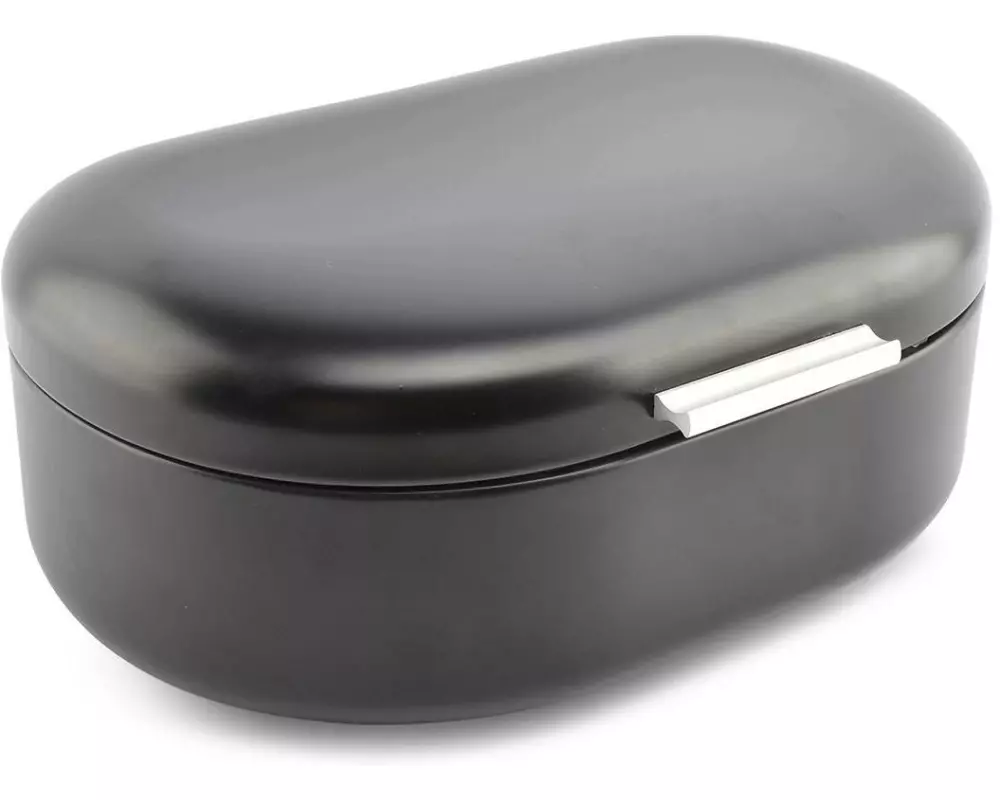 Salt & Pepper Brotkasten Crust Big 40 x 29 x 19.5 cm, Schwarz