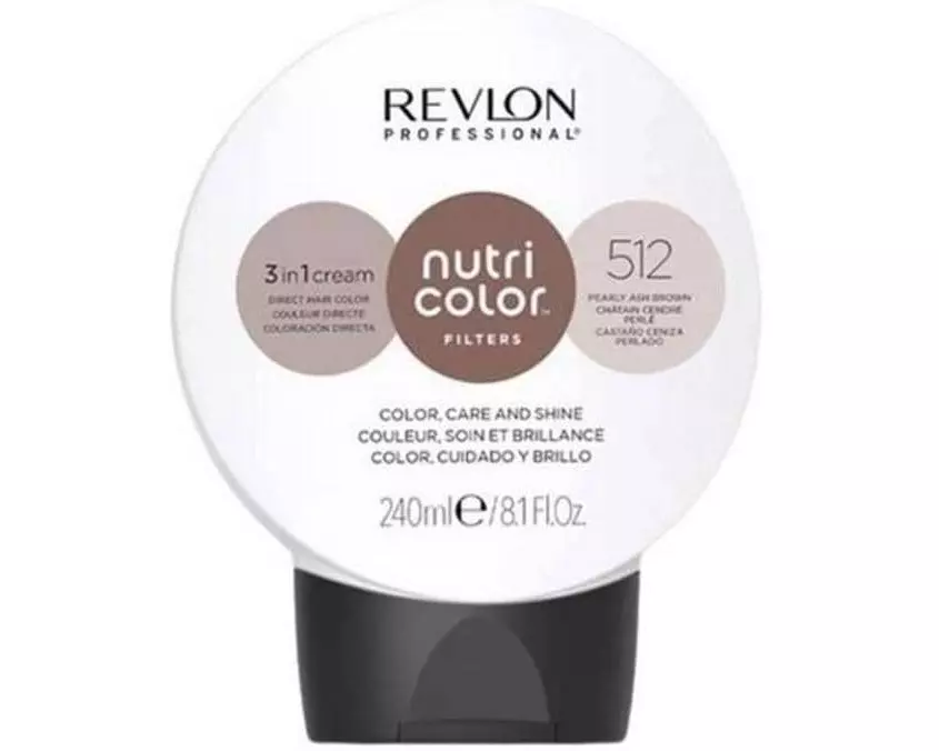 REVLON PROFESSIONAL unique one Farbauffrischung Nutri Color Filters Ash Brown 512 240 ml