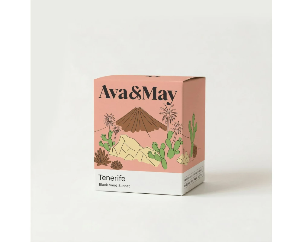 AVA & MAY Duftkerze Teneriffa 220 g