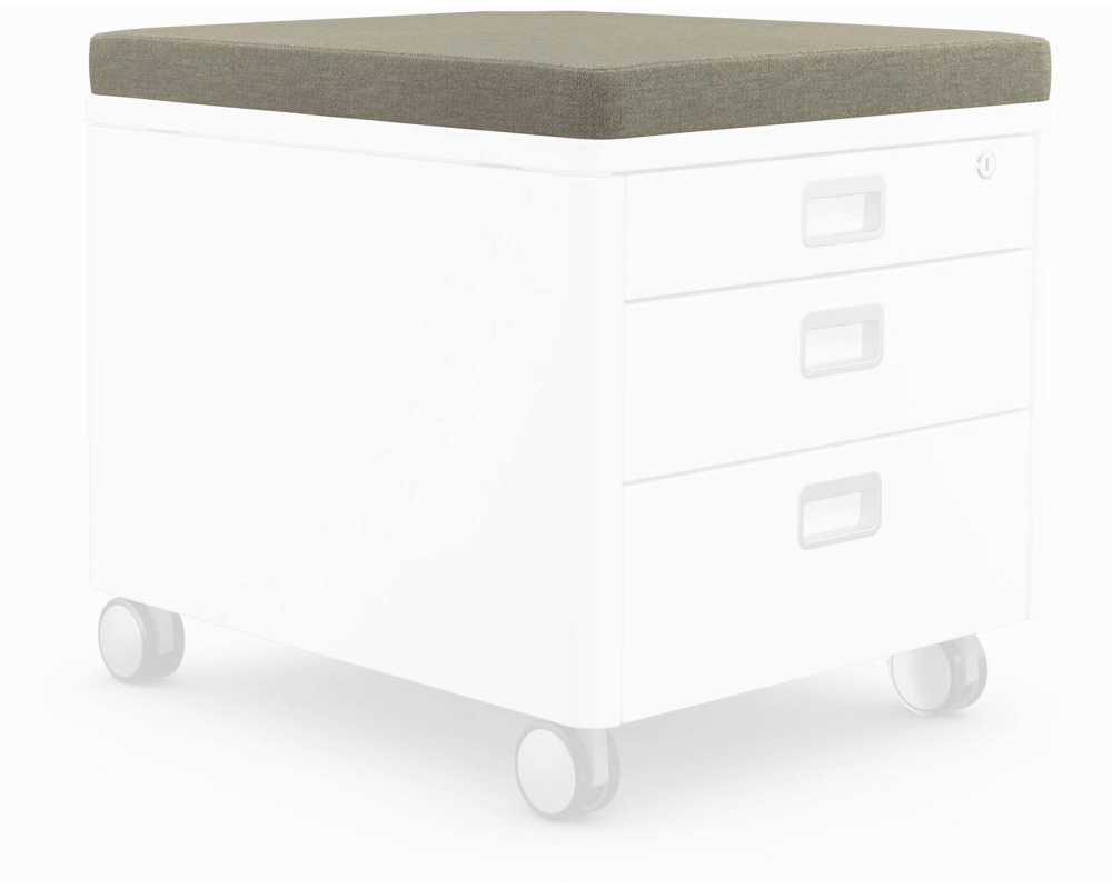 MOLL Sitzkissen 43x54x5cm 1002636-106 khaki, zu Rollcontainer