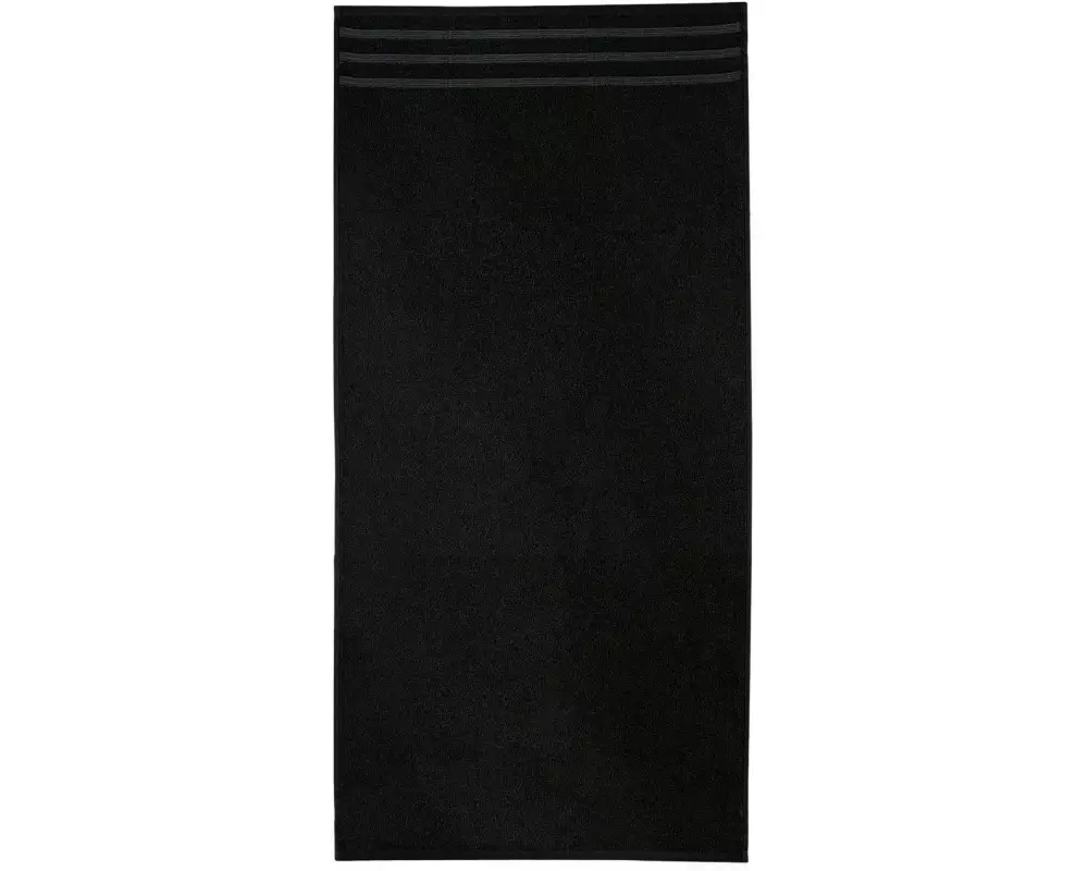 Kleine Wolke Handtuch Royal 50 x 100 cm, Schwarz