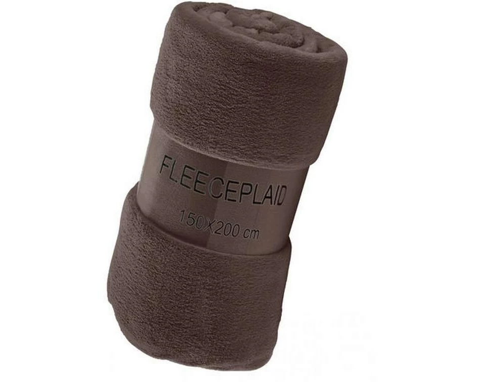 Flair Decke Coral 150 x 200 cm, Braun