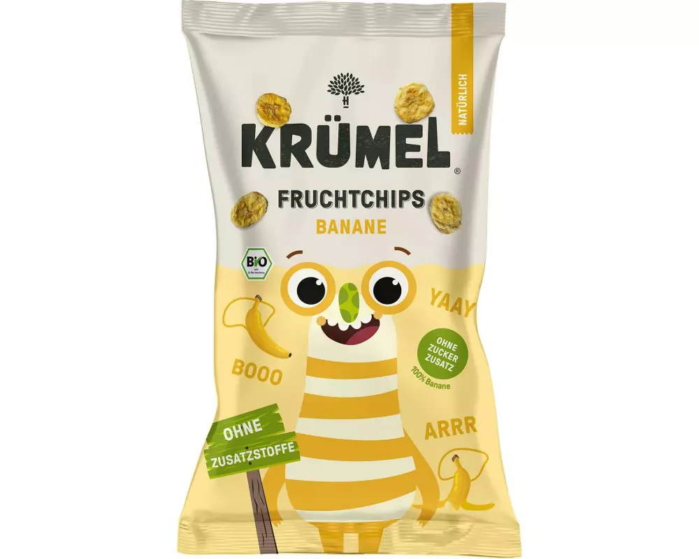KRÜMEL Fruchtchips Banane 15 g