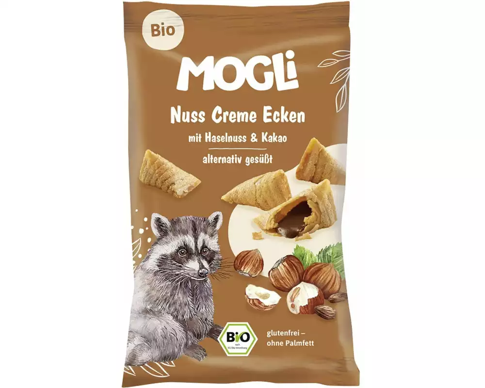 Mogli Knabberspass Nuss Creme Ecken 30 g