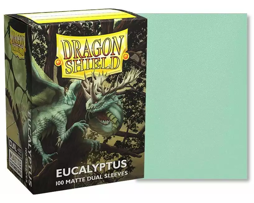 Dragon Shield Kartenhülle Dual Matte: Eucalyptus Standardgrösse 100