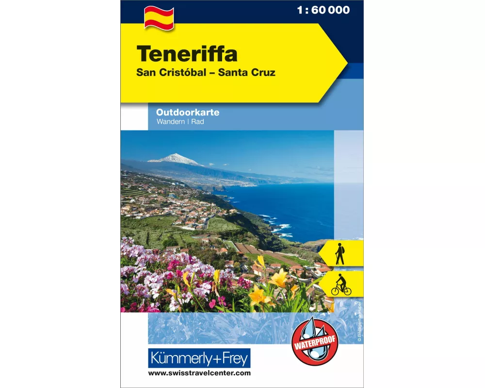 Kümmerly+Frey Outdoorkarte Teneriffa 1:60.000