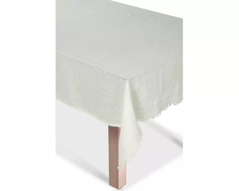 Markslöjd Tischdecke Torun 150 cm x 350 m, Offwhite