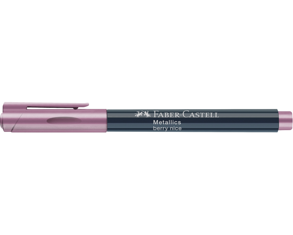 FABER-CASTELL Metallic Marker 1.5mm 160790 berry nice