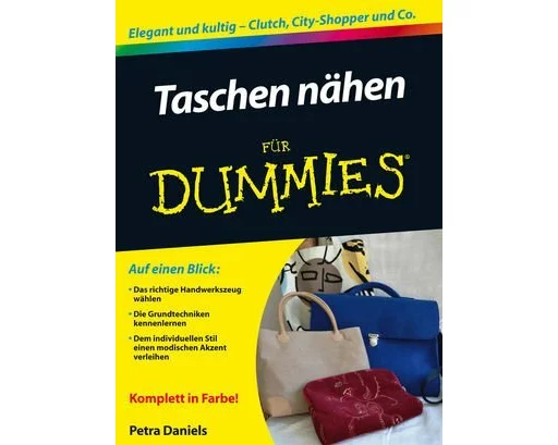 Taschen nähen für Dummies