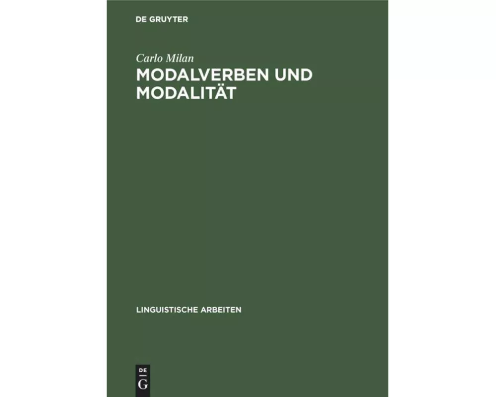 Modalverben und Modalität