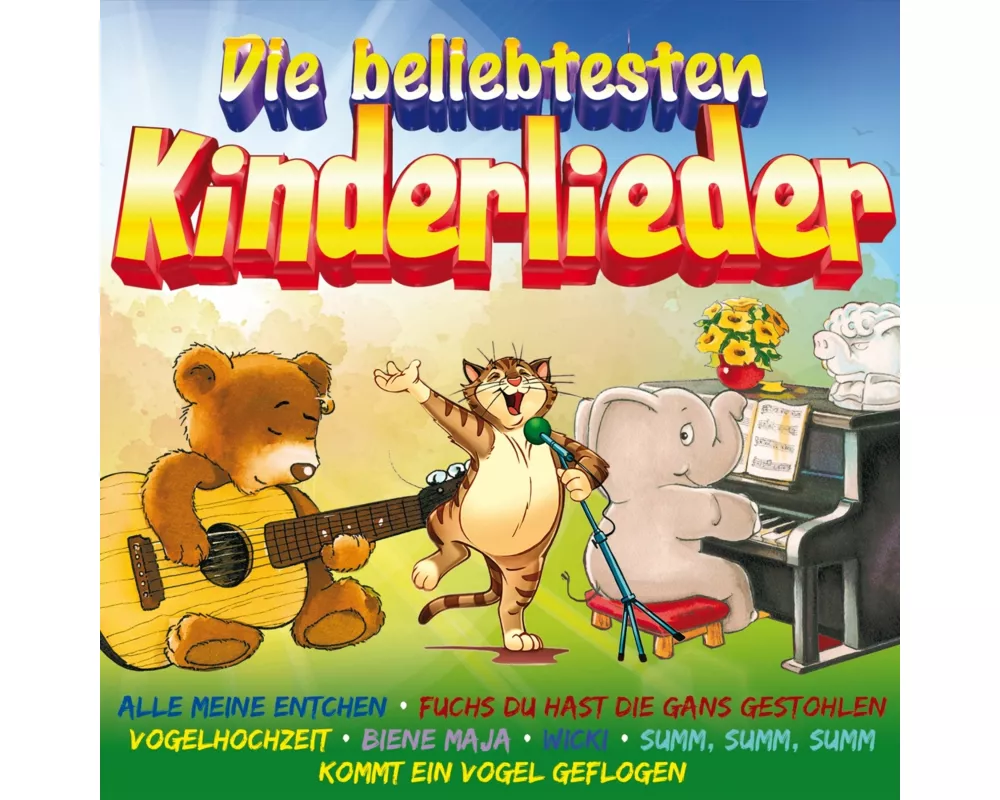 Die beliebtesten Kinderlieder