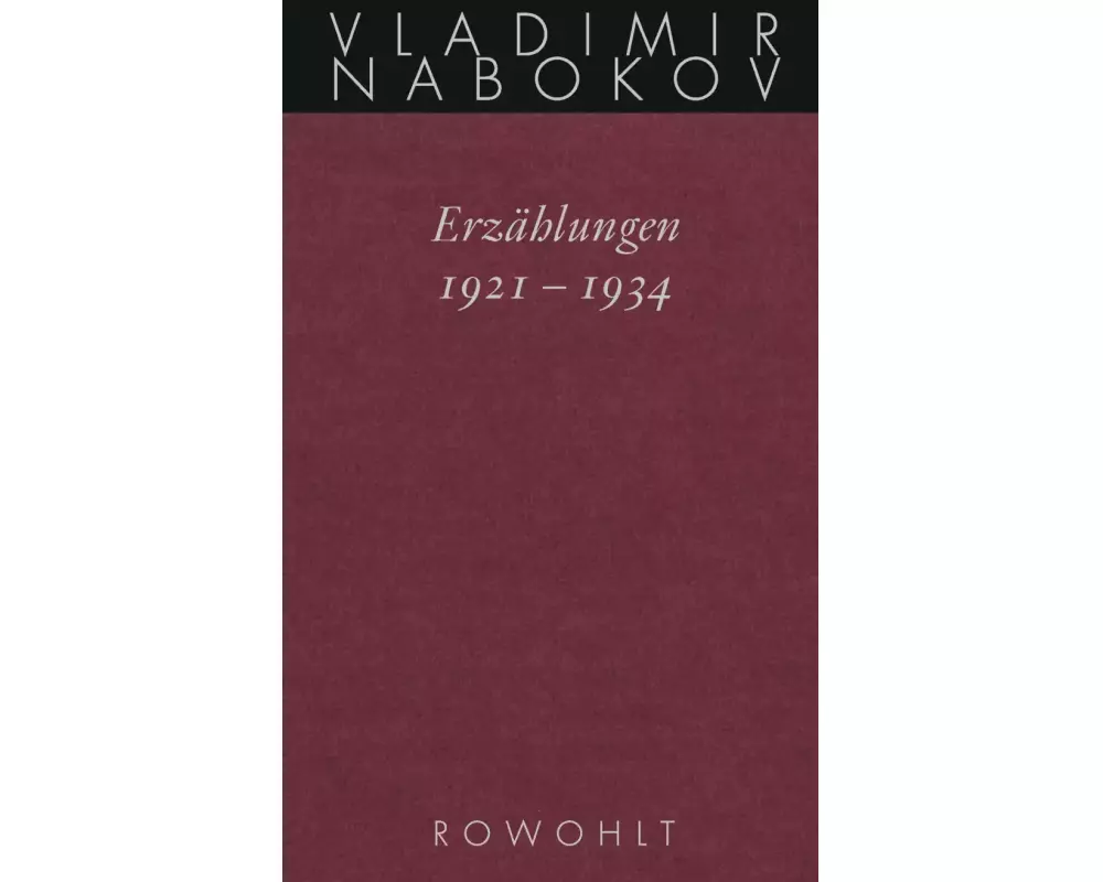 Erzählungen 1921 - 1934