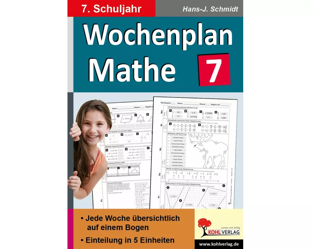 Wochenplan Mathe / Klasse 7
